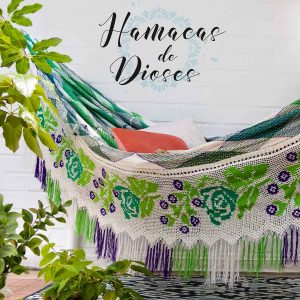 Chinchorro wayuu lilas